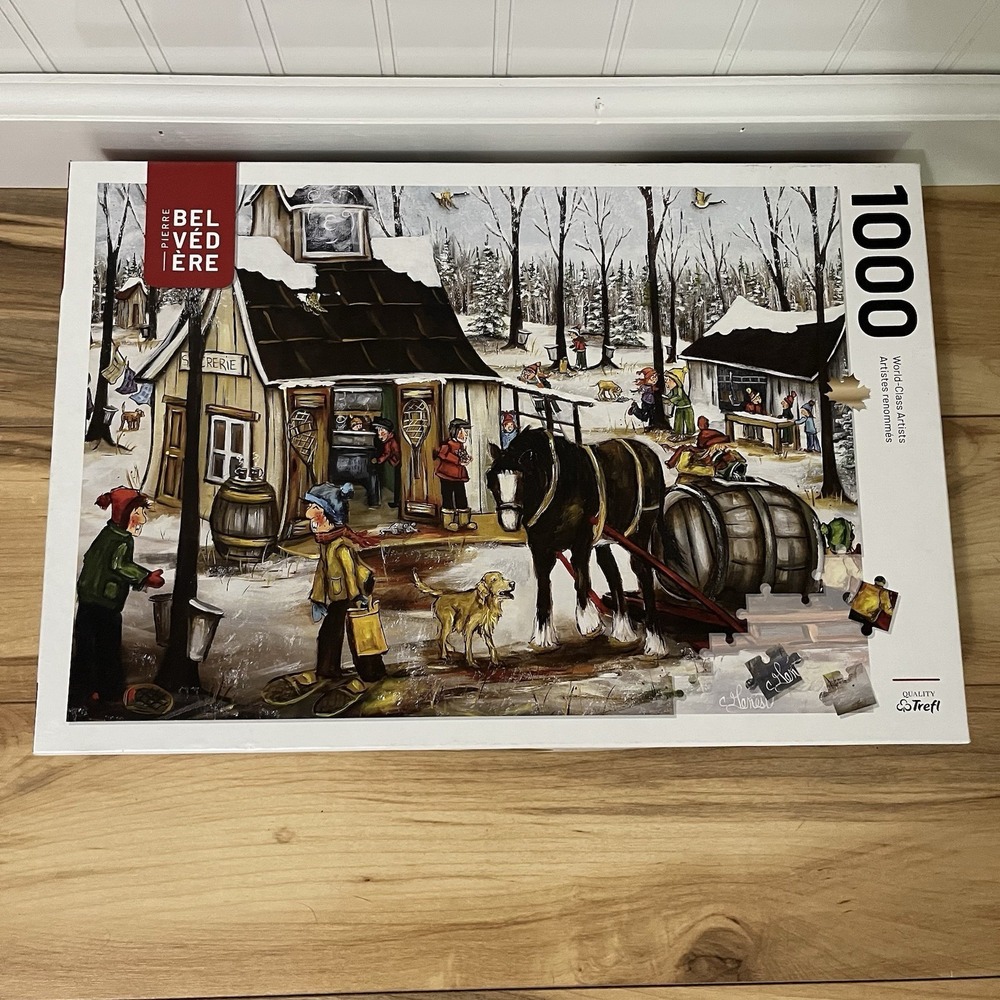 Pierre Belvedere The Sugar Shack Christine Genest 1000 pc Jigsaw Puzzle Complete